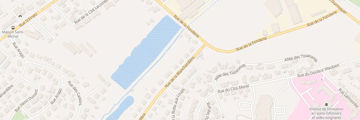Plan du 8 Rue de la Blanchardiere à Flers