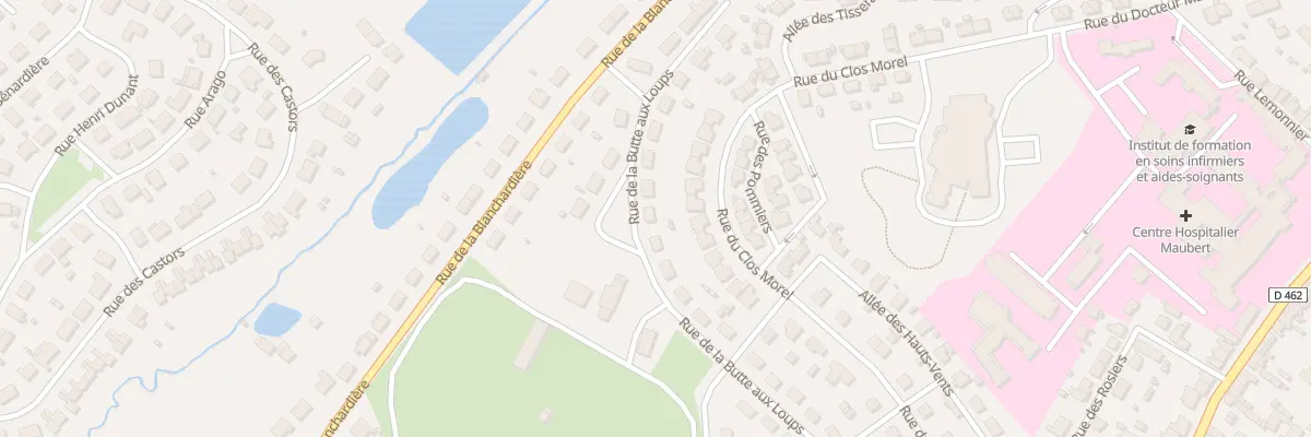 Plan du 34 Rue de la Butte aux Loups à Flers