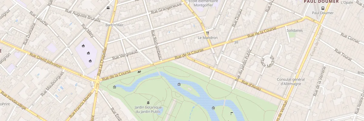 Plan du 54 Rue d’Aviau à Bordeaux
