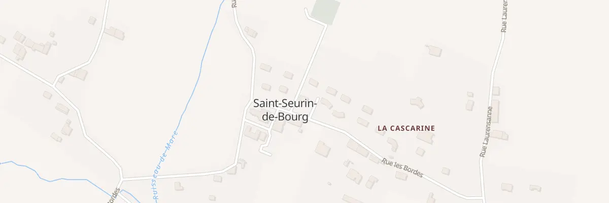 Plan du 13 Petit à Saint-Seurin-de-Bourg