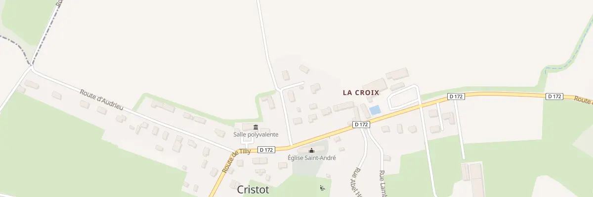Plan du 4 Imp de l’Église à Cristot