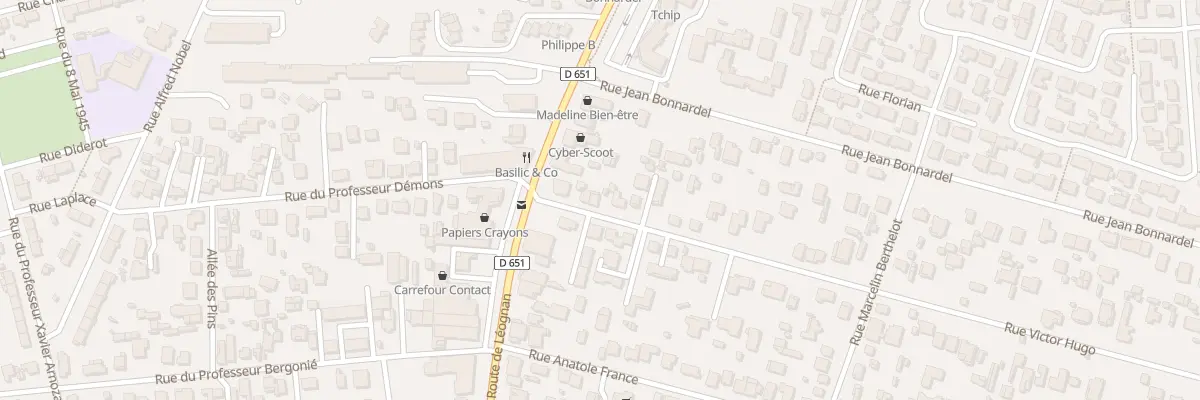 Plan du 4B Rue Victor Hugo à Villenave-d’Ornon