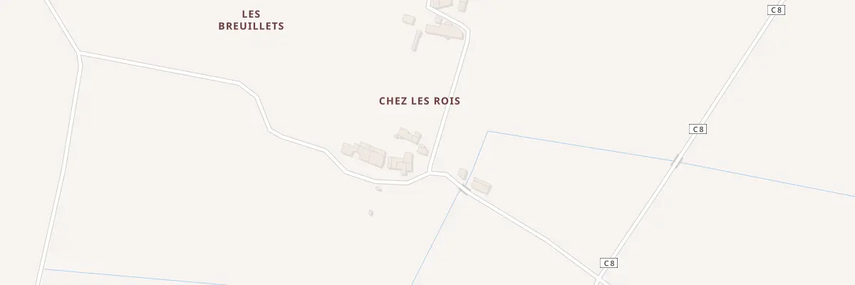 Plan du 19 Chez les Rois à Consac