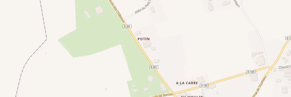 Plan du 39 Rte des Chateaux à Samonac