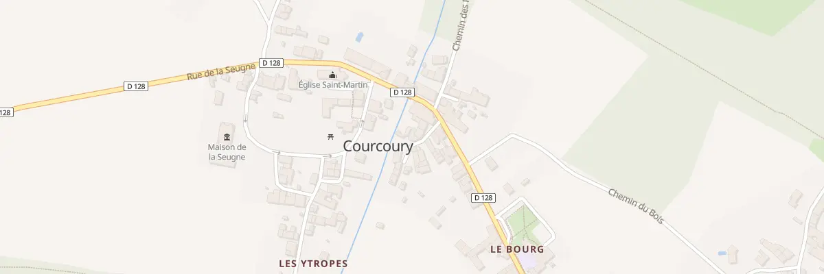 Plan du 6 Imp du Grillon à Courcoury