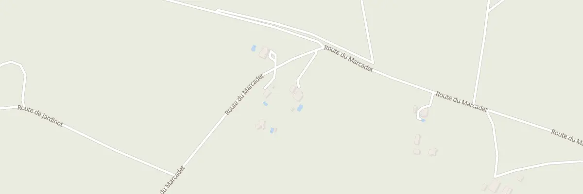 Plan du 1959 Rte de Marcade à Saint-Perdon