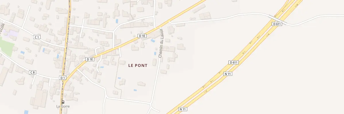 Plan du 9 Che du Lavoir Le Pont à Frontenay-Rohan-Rohan