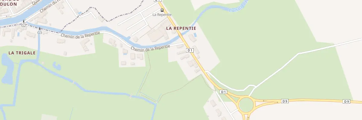 Plan du 35 Av de la Repentie à Magné