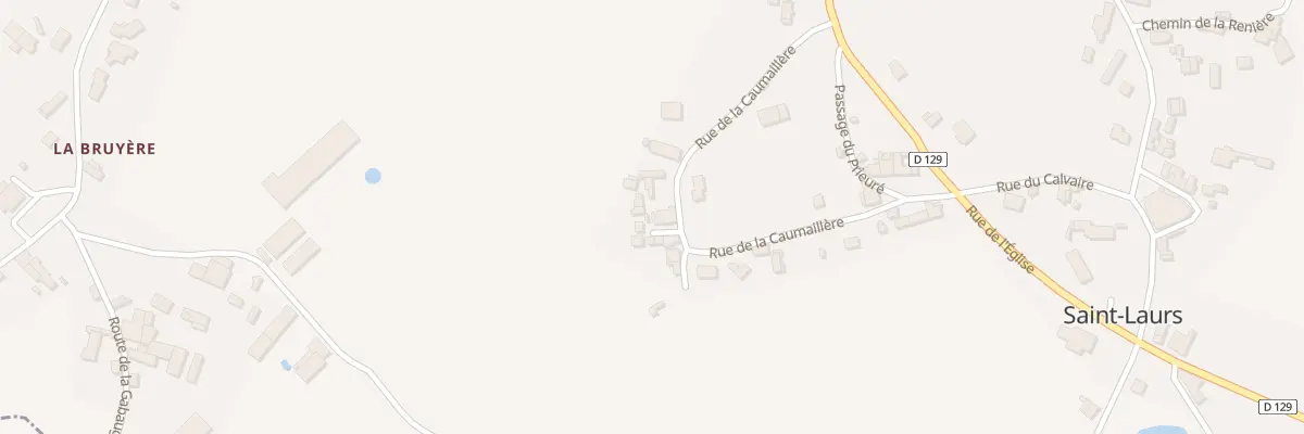 Plan du 47 Rue de la Caumaillere à Saint-Laurs