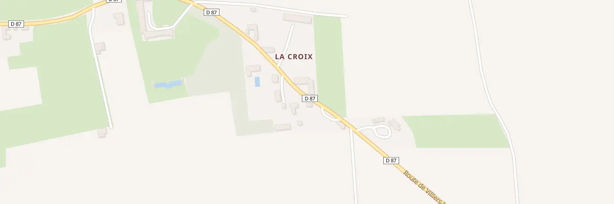 Plan du 22 Rte de Villiers-le-Sec à Bazenville