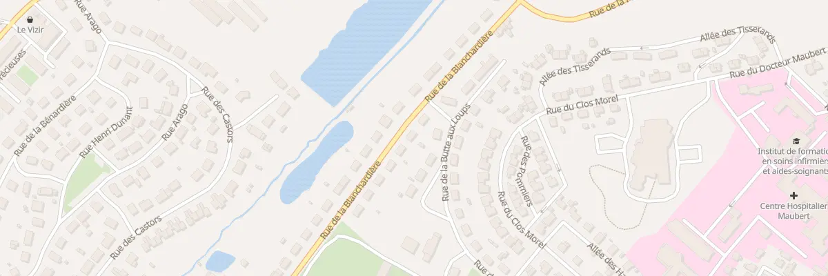 Plan du 19 Rue de la Blanchardiere à Flers