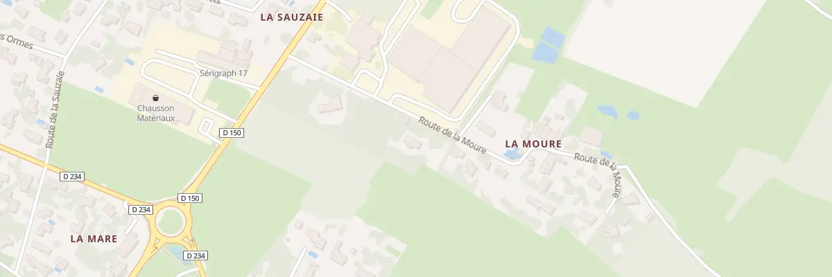 Plan du 8 Rte de la Moure à Fontcouverte