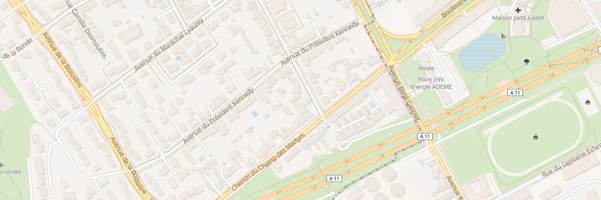 Plan du 3 Rue des Oiseaux à Avrillé