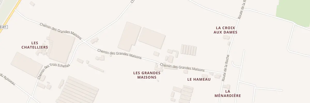 Plan du 481 Che des Grand’S Maisons à Sainte-Gemmes-sur-Loire