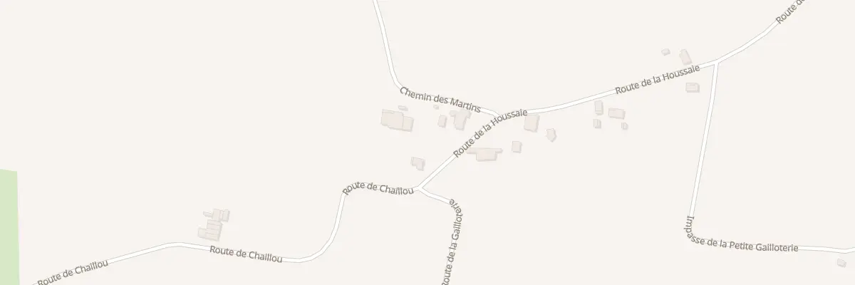Plan du 1B La Houssaie à Saint-Paul