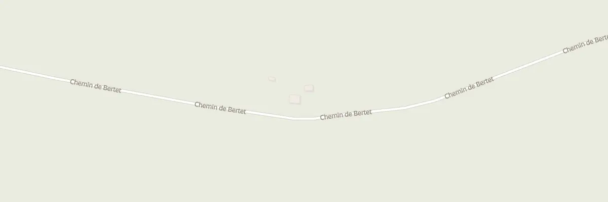 Plan du 43 Bertet à Vert