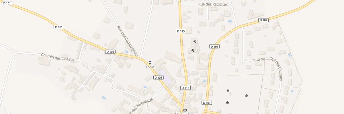 Plan du 9 Rue de la Voie Romaine à Val-du-Mignon