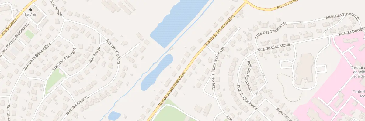 Plan du 22 Rue de la Blanchardiere à Flers