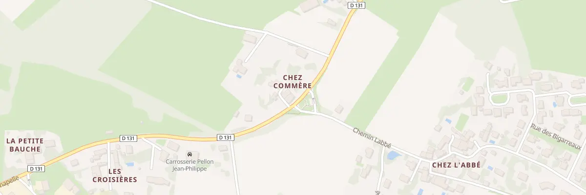 Plan du 85 Rte de la Chapelle à Chaniers