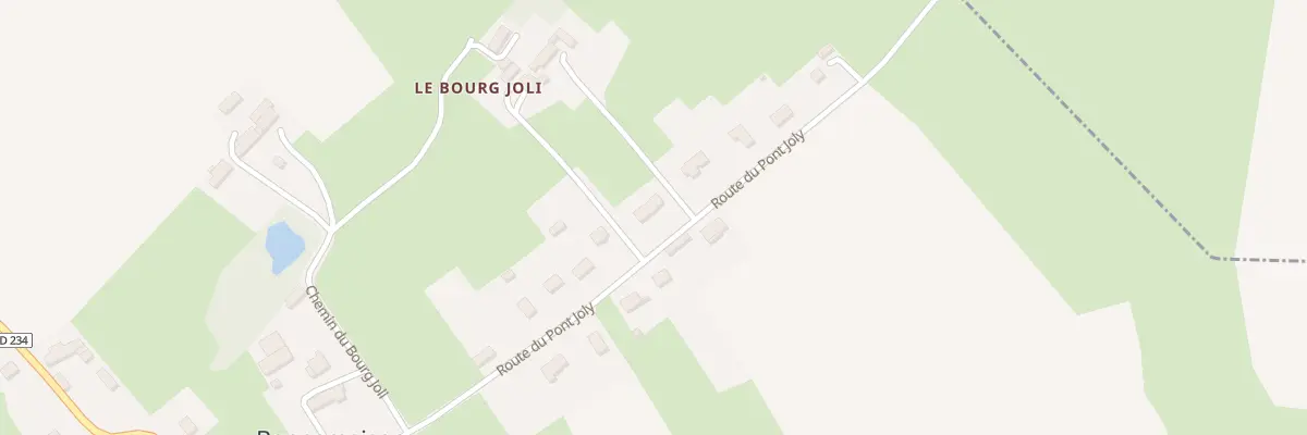 Plan du 19 Rte du Pont Joly à Bonnemaison