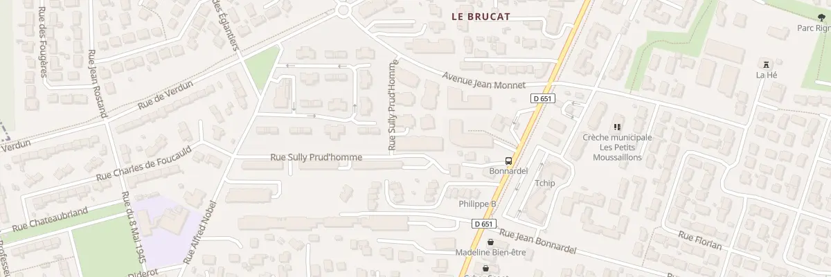 Plan du 9 Rue Sully Prudhomme à Villenave-d’Ornon