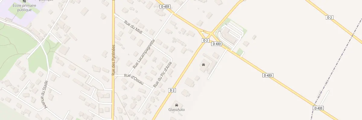 Plan du 7 Rue du Pic d’ Anie à Pardies