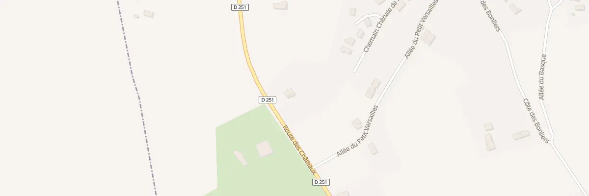 Plan du 31 Rte des Chateaux à Samonac