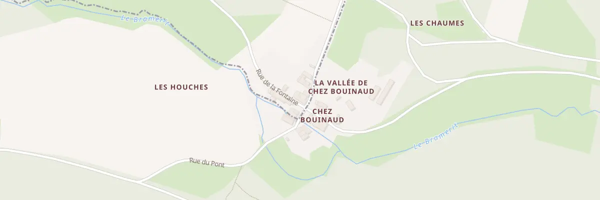 Plan du 2 Rue de la Fontaine à Grandjean