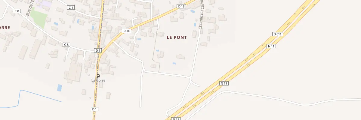 Plan du 16 Che du Lavoir Le Pont à Frontenay-Rohan-Rohan