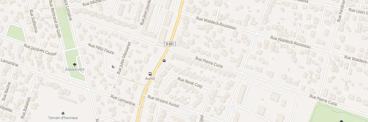 Plan du 5 Rue Pierre Curie à Villenave-d’Ornon