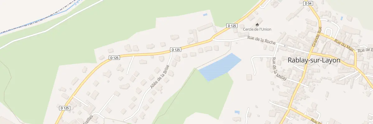 Plan du 19 Rue de la Roche (Rablay S/Layo à Bellevigne-en-Layon