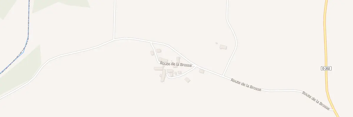 Plan du 3 Rte de la Brosse à Chantrigné