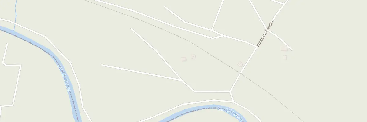 Plan du 1360 Rte du Foncier à Campet-et-Lamolère