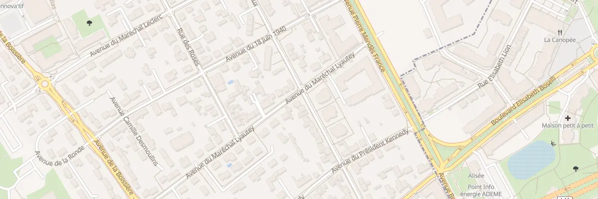 Plan du 27 Rue des Oiseaux à Avrillé