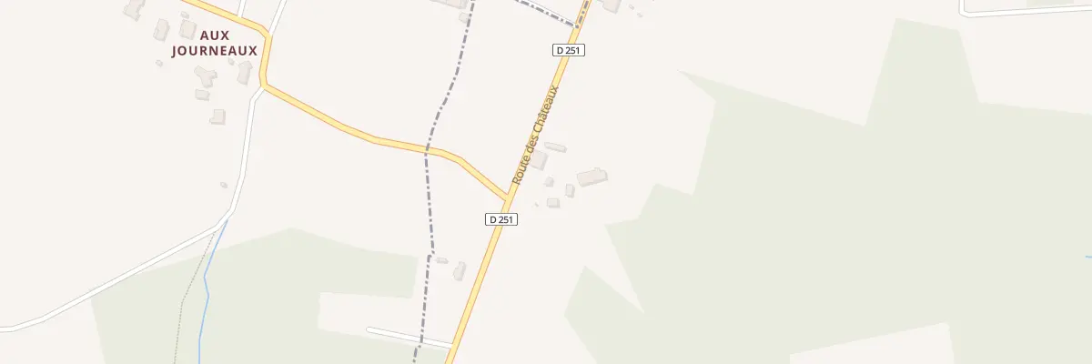 Plan du 9 Rte des Chateaux à Samonac