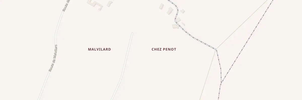 Plan du 12 Imp de Chez Penot à Bois