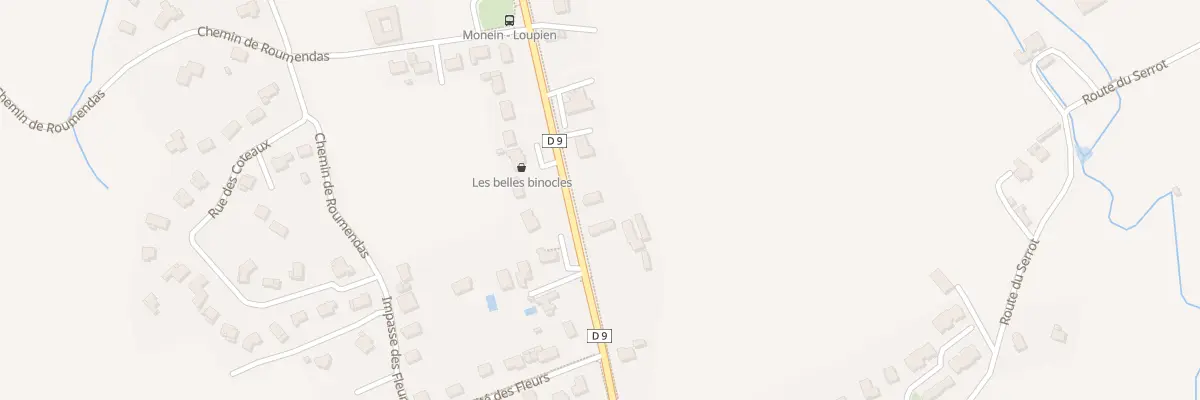 Plan du 18 Av de la Résistance à Monein