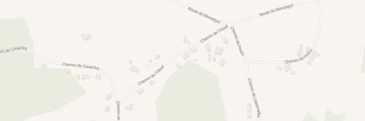 Plan du 20A Lasterrades à Lacrabe