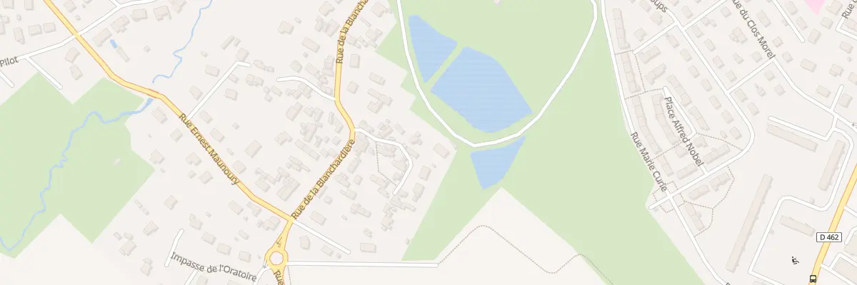 Plan du 187 Rue de la Blanchardiere à Flers