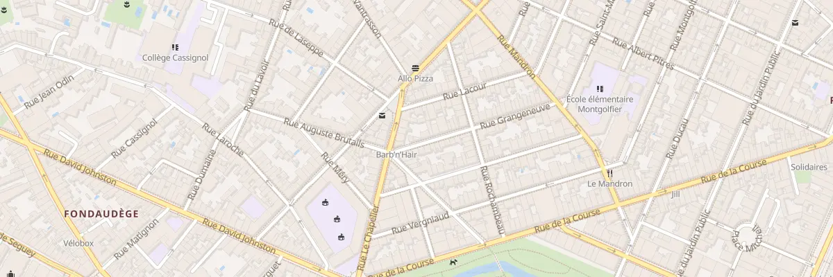 Plan du 41 Rue Grangeneuve à Bordeaux