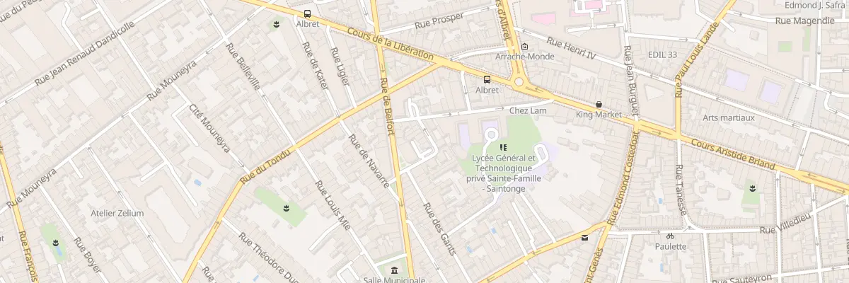 Plan du 10 Petite Rue de Saintonge à Bordeaux