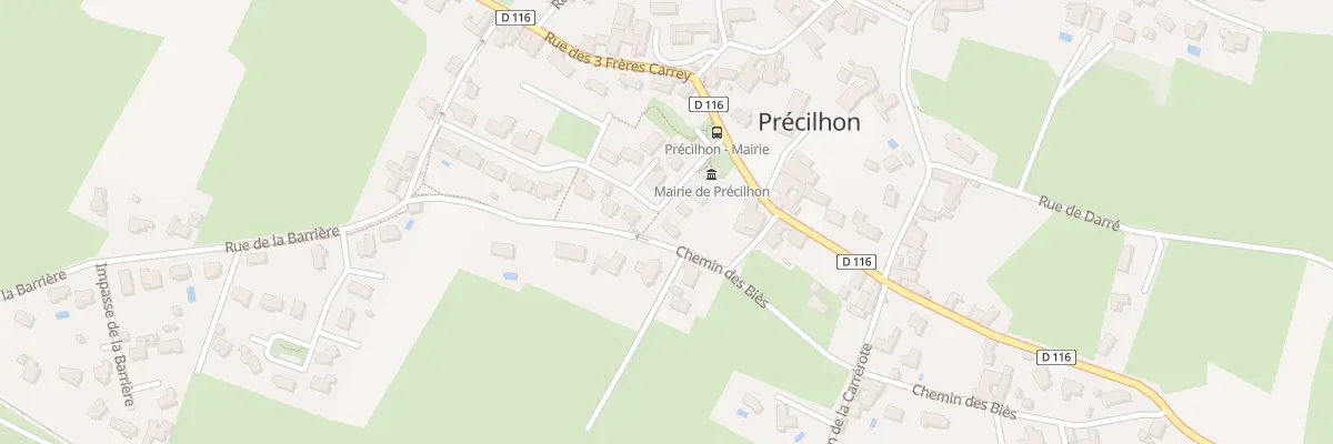 Plan du 4 Rue Paralé à Précilhon
