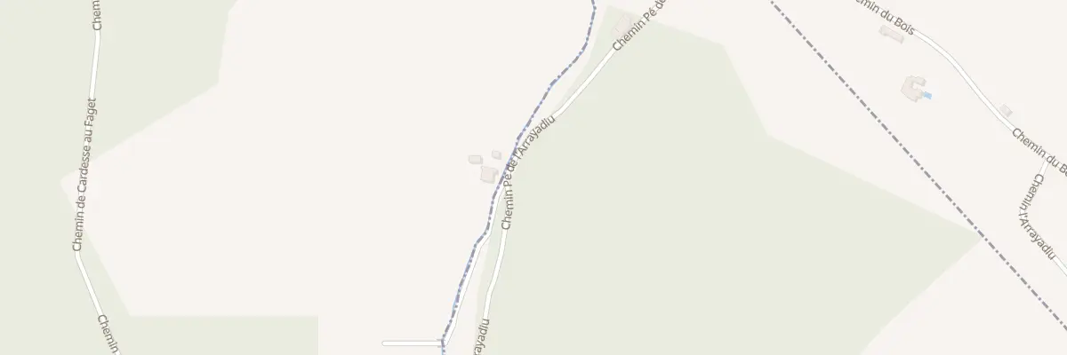 Plan du 320 Che Pe de l’Arraydiu à Oloron-Sainte-Marie