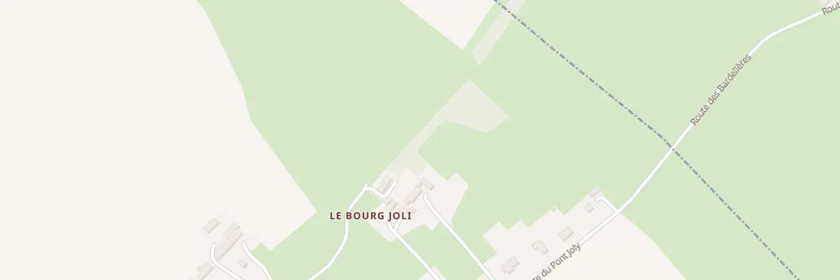 Plan du 2 Che du Bourg Joli à Bonnemaison
