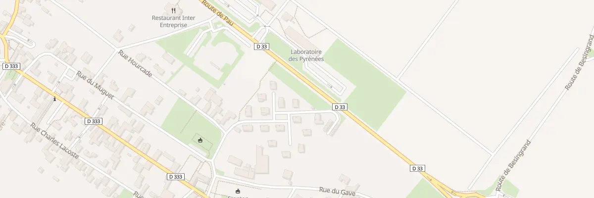 Plan du 11 Av du Marcadieu à Pardies