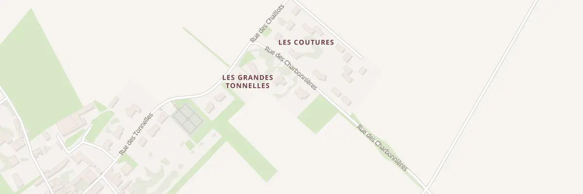 Plan du 6 Rue des Charbonnières à La Jard