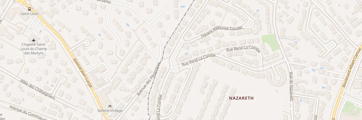 Plan du 32 Rue René La Combe à Angers