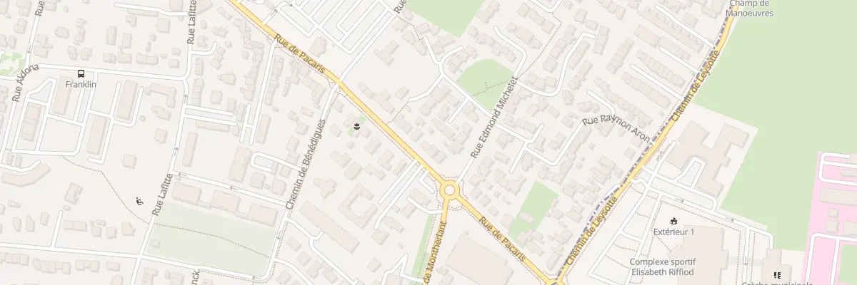 Plan du 51 Rue Pacaris à Talence