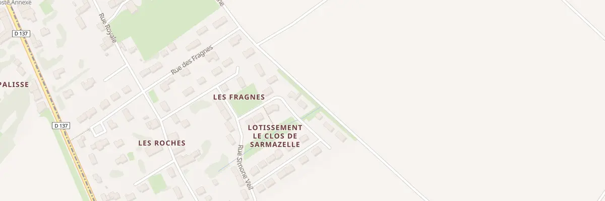 Plan du 27 Lot Le Clos de Sarmazelle à La Jard