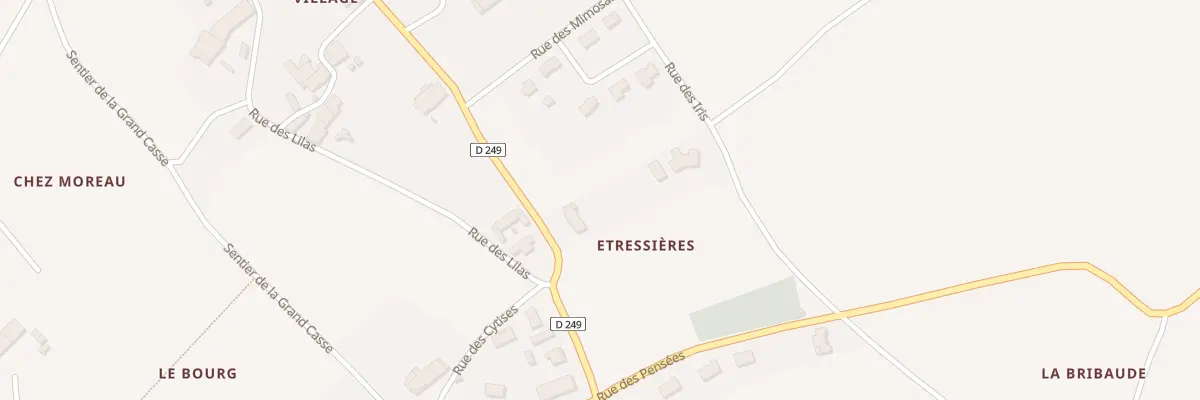Plan du 17 Rue du Grand Village à Saint-Léger